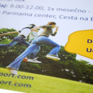 Oblikovanje plakata Dihalnica - delavnica zdravega dihanja