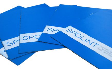 Oblikovanje naslovnice in vsebine za brošuro SPOLINT