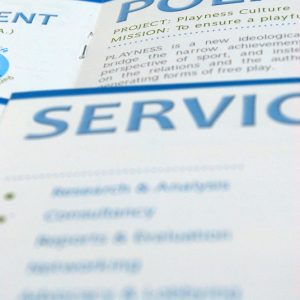 Kreativna oblika brošure SPOLINT