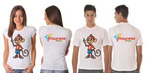 Grafično oblikovanje Playness majice