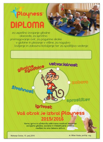 playness diploma: oblikovanje diplome