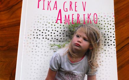 Oblikovanje naslovnice Pika gre v Ameriko