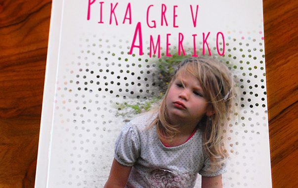 Oblikovanje naslovnice Pika gre v Ameriko